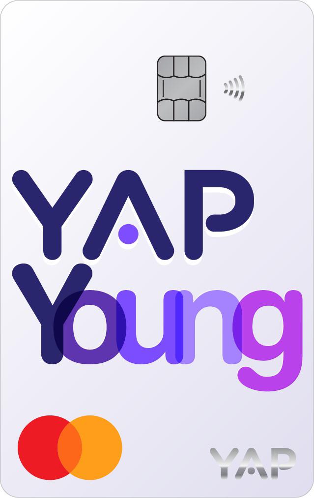 YAP Young Mastercard debit card